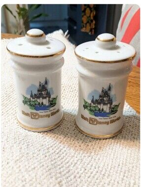 Vintage Walt Disney World Salt and Pepper Shakers.